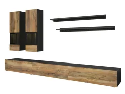 Stuemøbelsæt Serodeu 100 (Valnød + Mørkebrun)