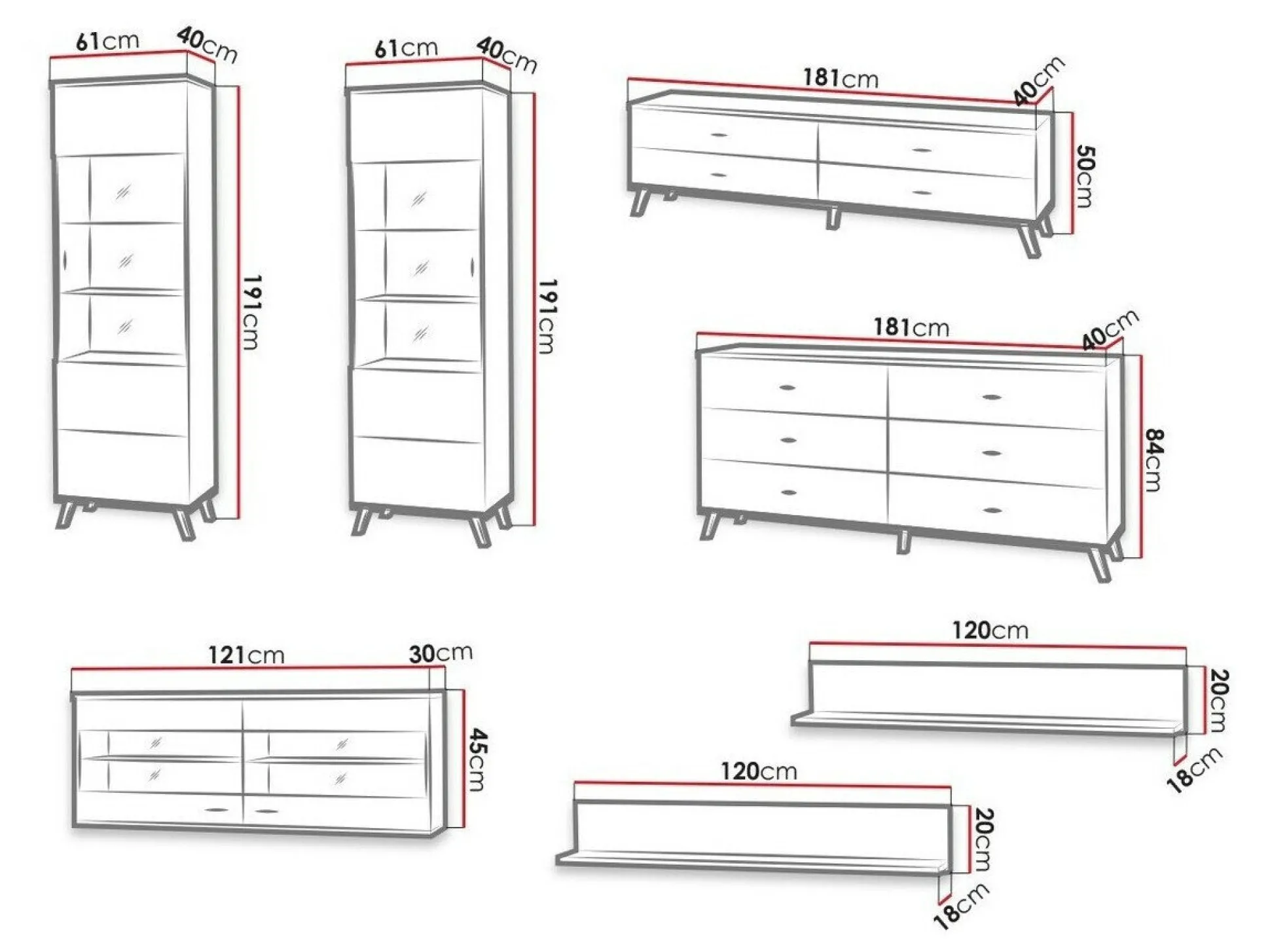 Stuemøbelsæt Talsere 112