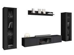 Stuemøbelsæt Torcame 103 (Sort)