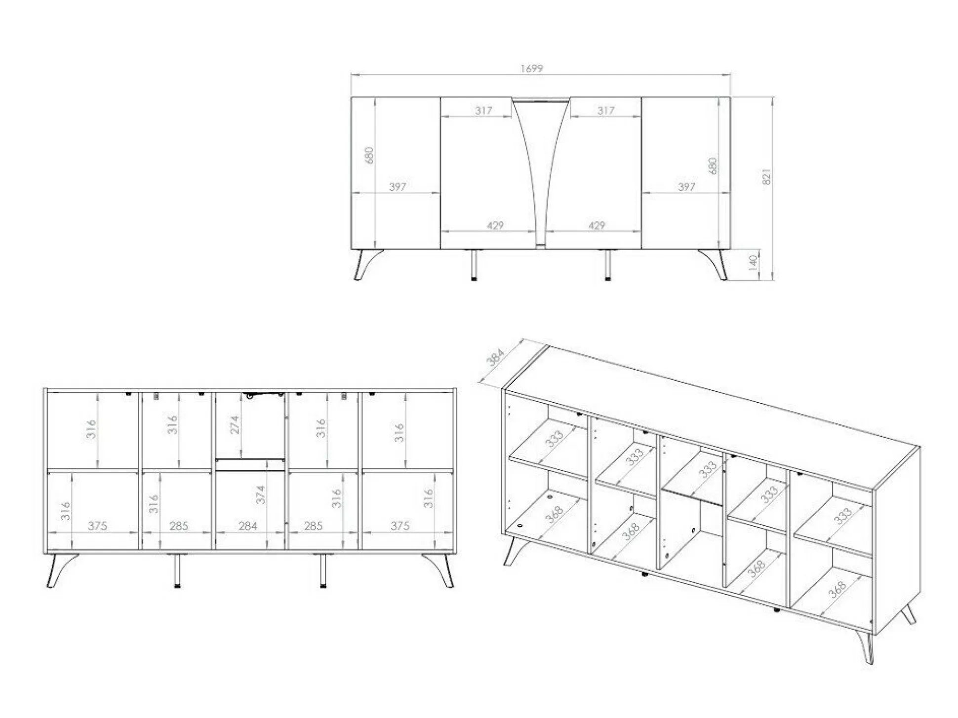Stuemøbelsæt Verenoa 110