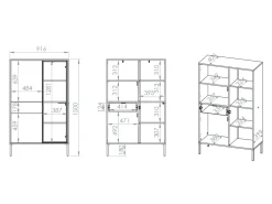 Stuemøbelsæt Virsalo 105 (Kashmir)