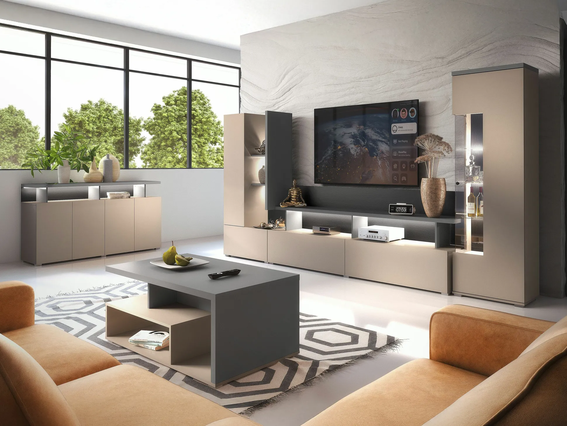 Stuemøbelsæt Virvele 102