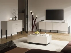 Transformer sofabord Austin 380 (Kashmir + Sort)