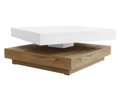 Transformer sofabord Comfivo Pisces (Wotan eg + Hvid)