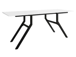 Transformer sofabord Oswego 151 (Hvid + Sort)