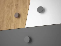 TV-bord Almira 107 (Artisan eg + Hvid)