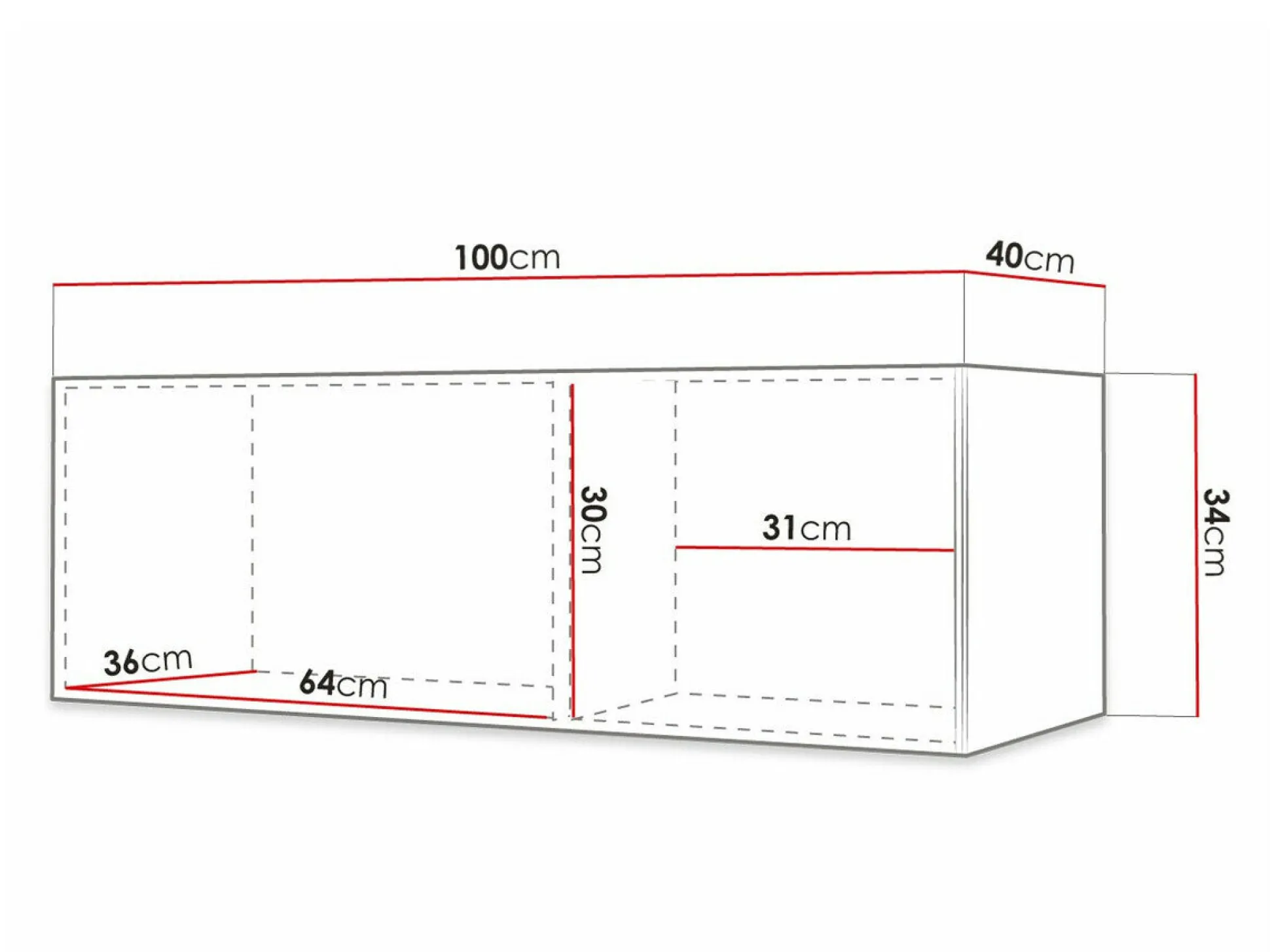 TV-bord Anulio (Hvid)