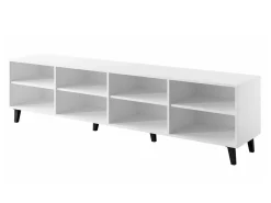 TV-bord Charlotte 181 (Hvid + Sort)