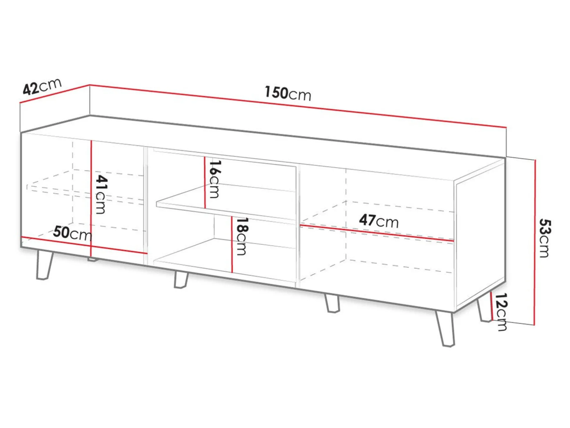 TV-bord Comes (Wotan eg)