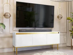 TV-bord Comfivo Betula (Hvid)