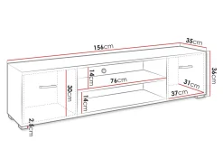 TV-bord Comfivo Casus
