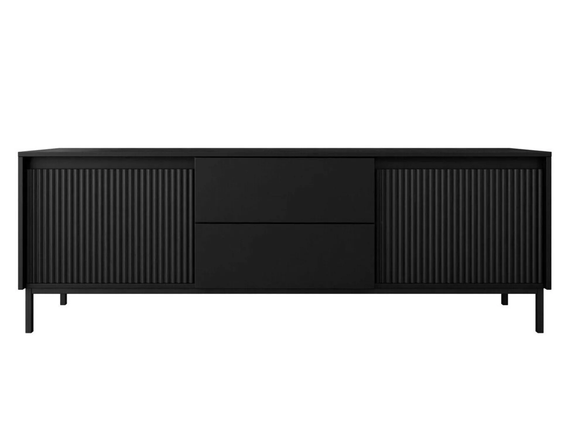 TV-bord Comfivo Delruva I (Sort)