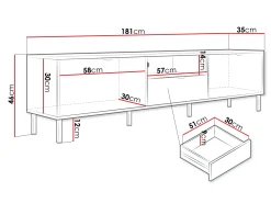 TV-bord Comfivo Elblare