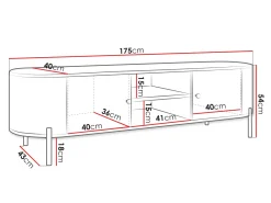 TV-bord Comfivo Mirsoni