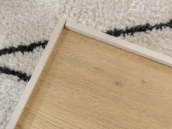 TV-bord Comfivo Tilia (Lysebrun + Egetræ)