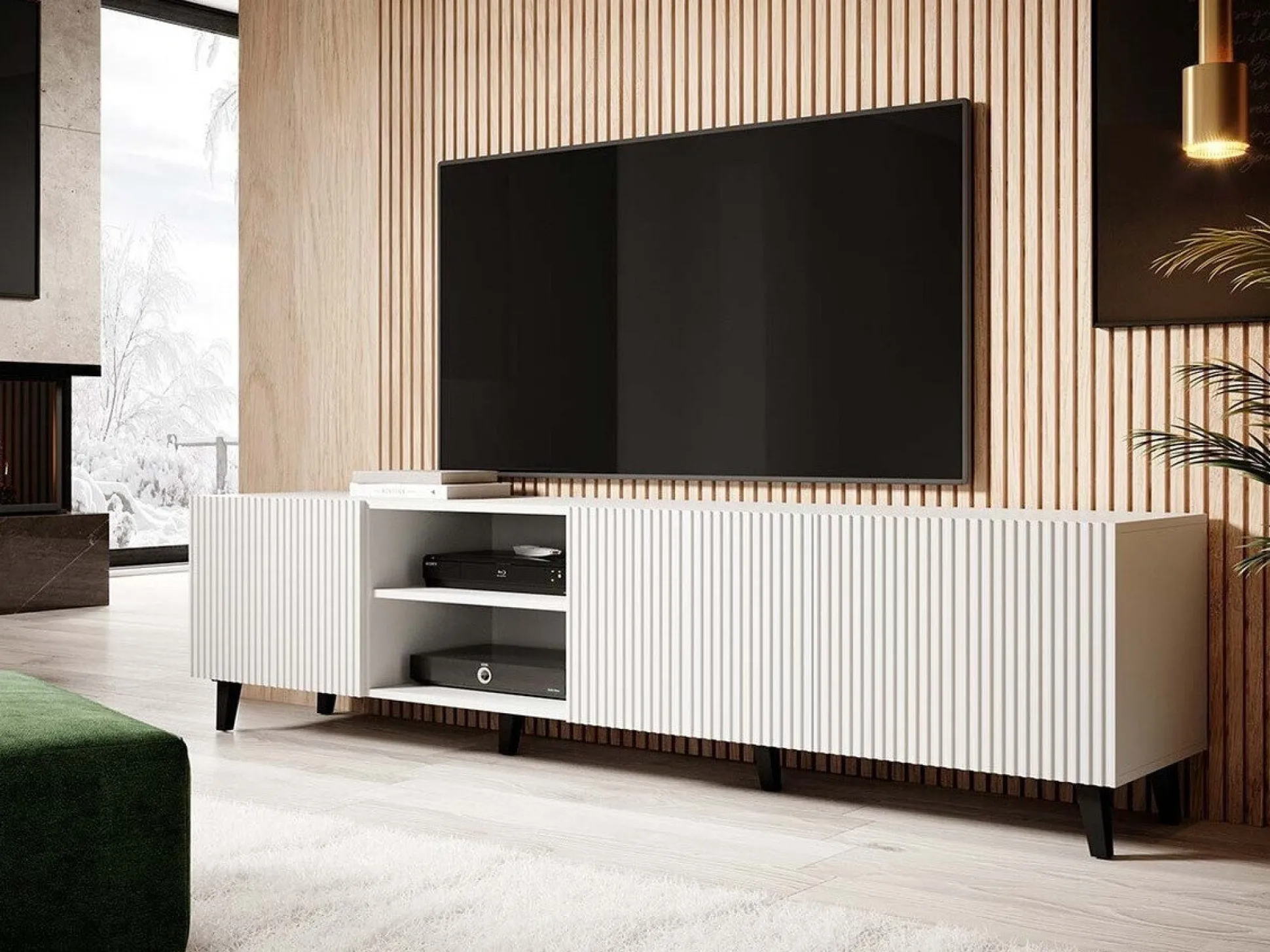 TV-bord Dicto I (Hvid)