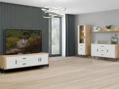 TV-bord Flosora 105 (Hvid)