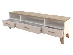 TV-bord Larfloi 109 (Wotan eg + Sort)