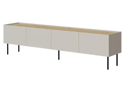 TV-bord Melbela 107 (Kashmir + Egetræ)