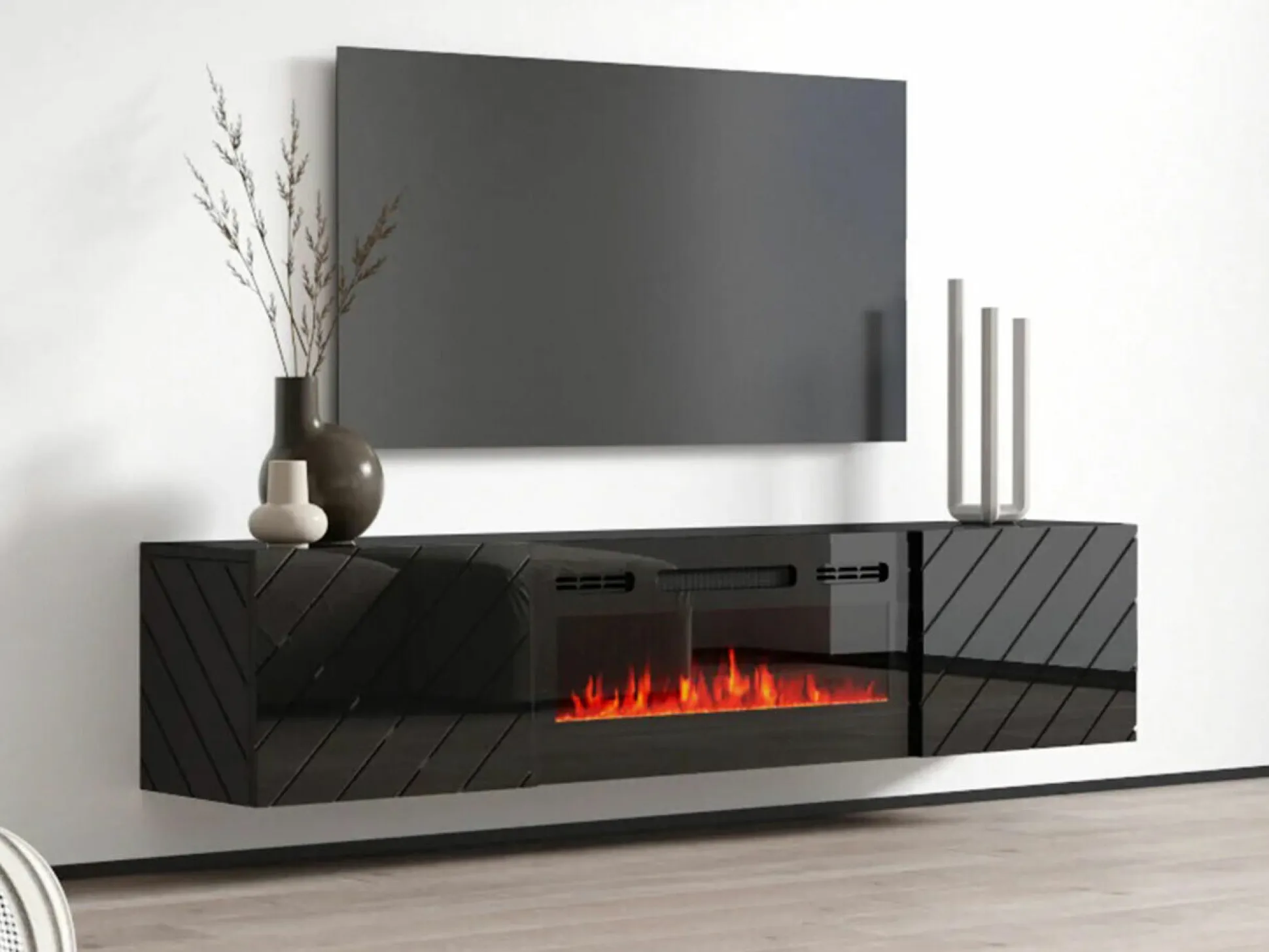 TV-bord Mensura (Sort)