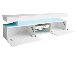 TV-bord Monfero (Sort + Blank sort)