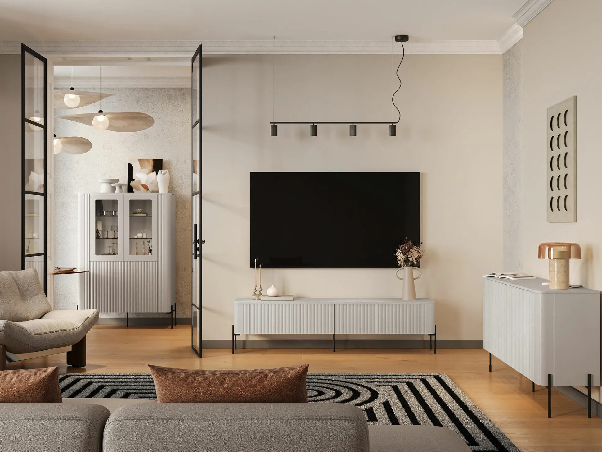 TV-bord Nobilitas (Kashmir)