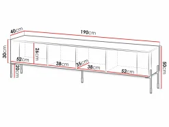 TV-bord Nobilitas (Kashmir)
