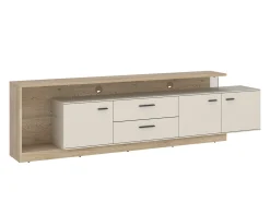 TV-bord Ontario 138 (Sonoma eg + Kashmir)