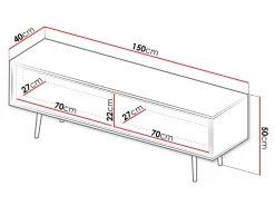 TV-bord Providence 191 (Kashmir)