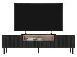 TV-bord Romseru 105 (Sort + Artisan eg)