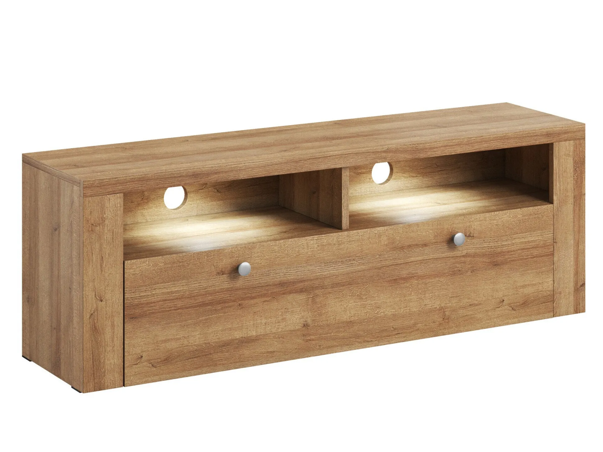 TV-bord Salelbo 103 (Riviera egetræ)