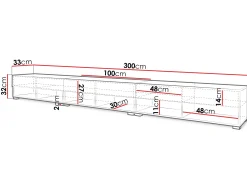 TV-bord Sarasota 189