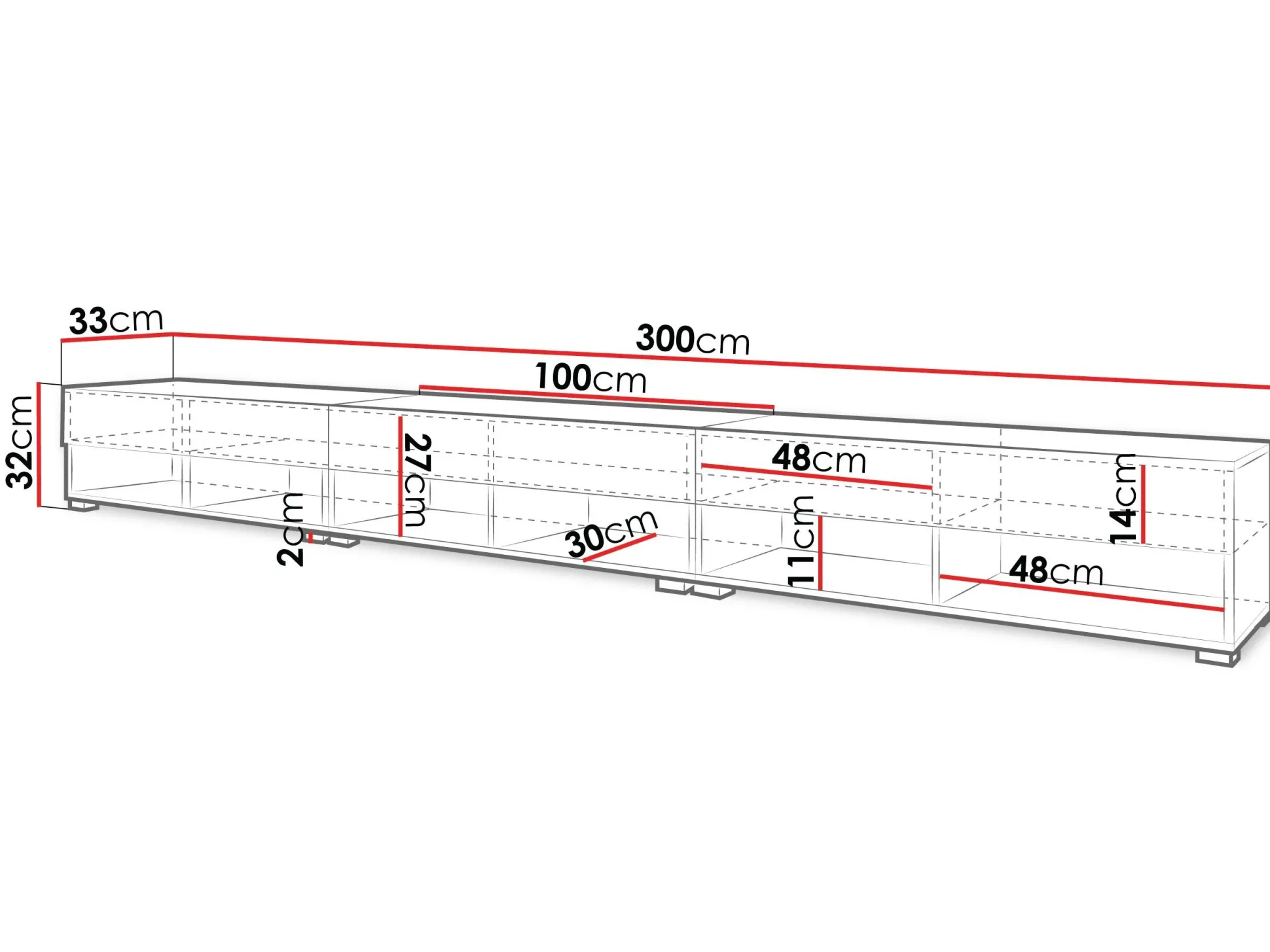 TV-bord Sarasota 189