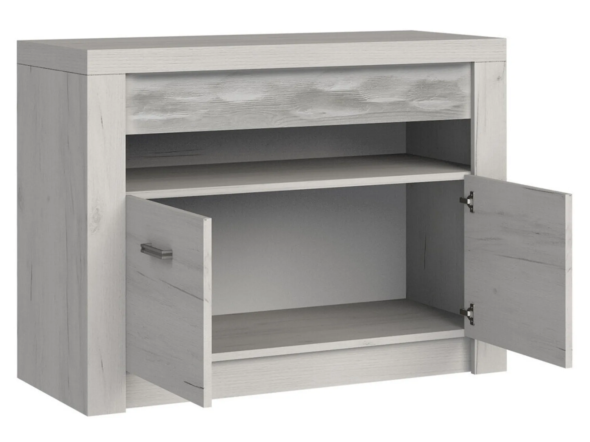 TV-bord Serfeno 107 (Mørk aske)