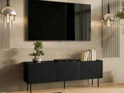 TV-bord Sillen (Sort)