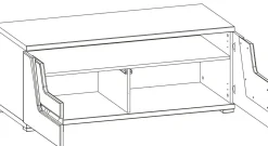 TV-bord Soretru 109 (Elm)