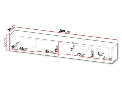 TV-bord Species I (Kashmir)