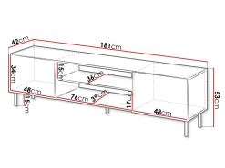 TV-bord Studium (Nej)
