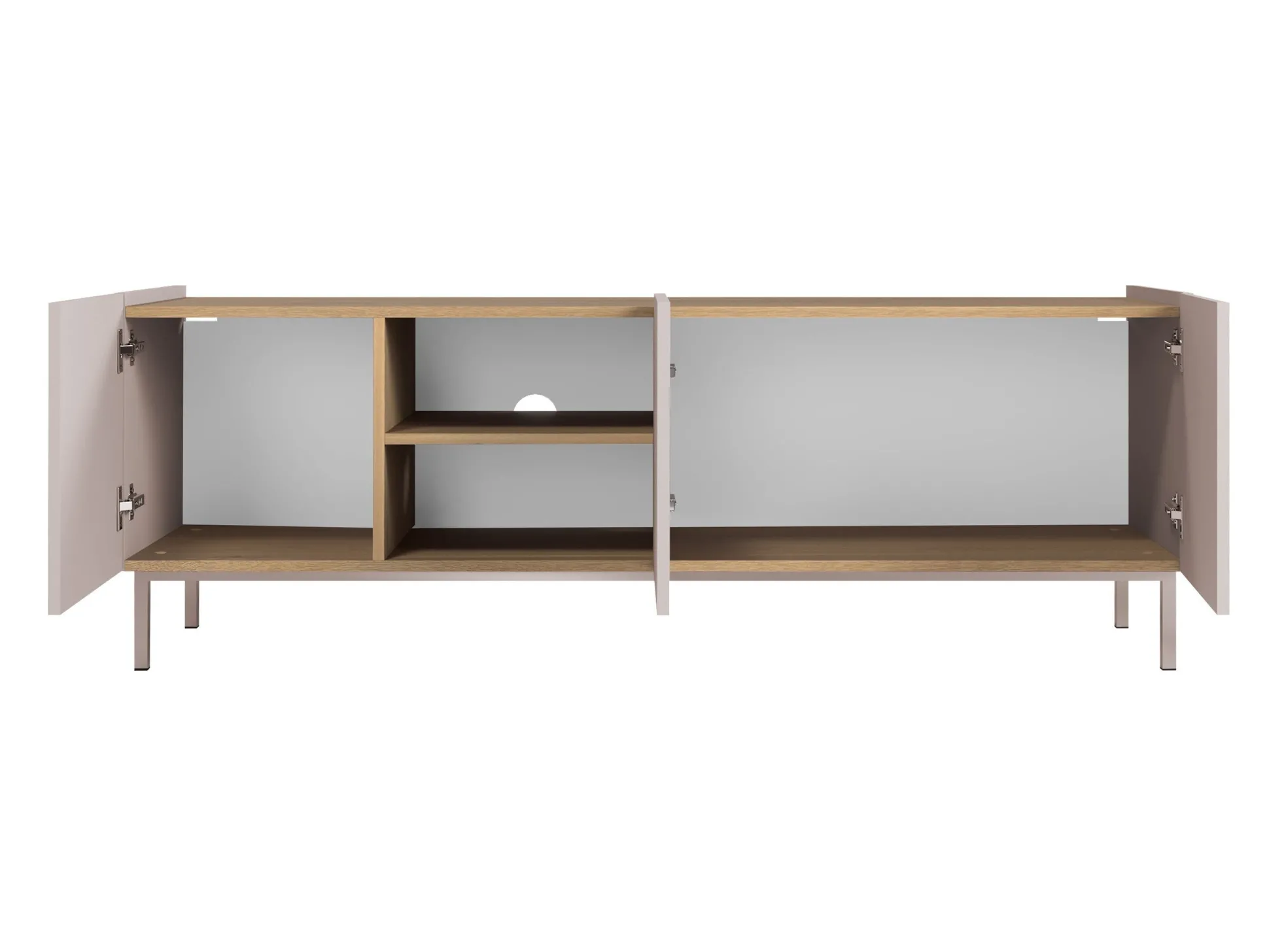 TV-bord Veldome 102 (Kashmir + Egetræ)