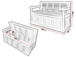 Udendørs bænk Cerix