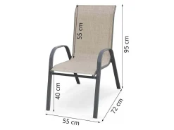 Udendørs stol Houston 1069
