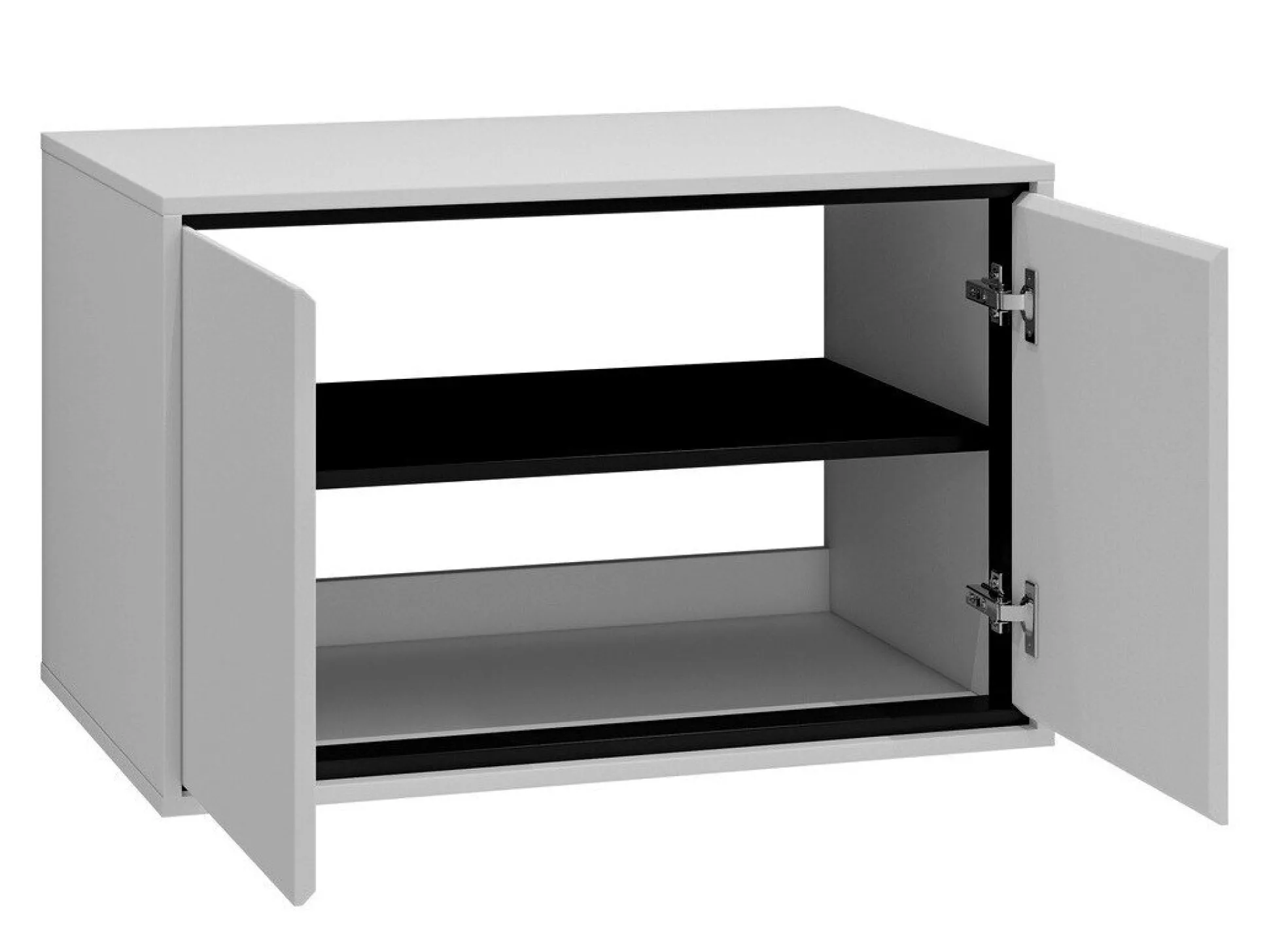 Vægbadeværelsesskab til håndvask Tecavu 103 (Glansfuld hvid + Hvid)