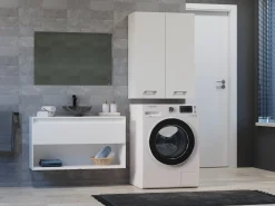 Vægmonteret badeværelsesskab Balelbo 105 (Hvid)