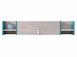 Vægreol Camteso 110 (Hvid + Egetræ + Turkis)