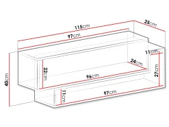 Vægreol Ciravie 106