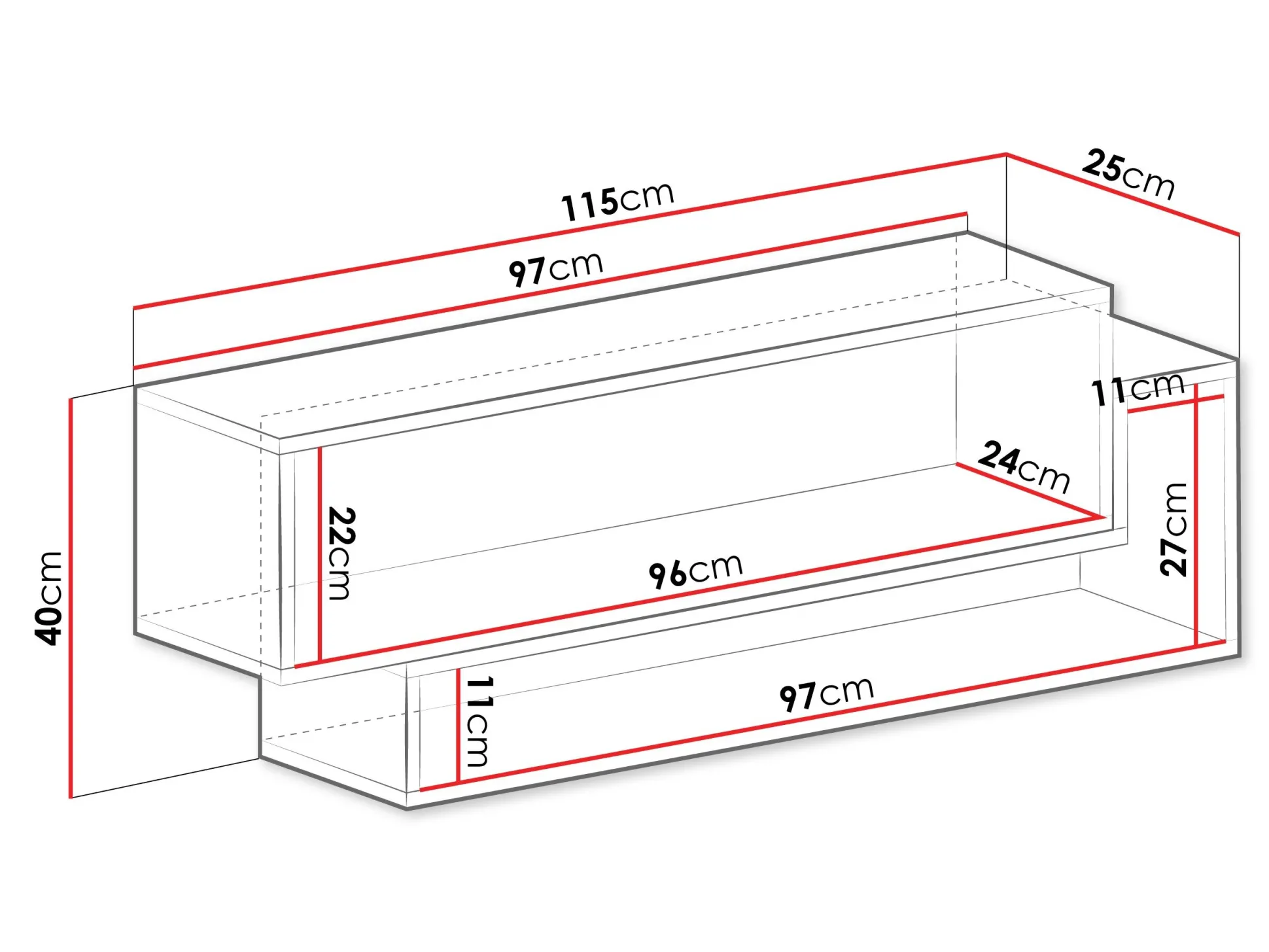 Vægreol Ciravie 106