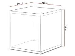 Vægreol Corbele 105 (Hvid)