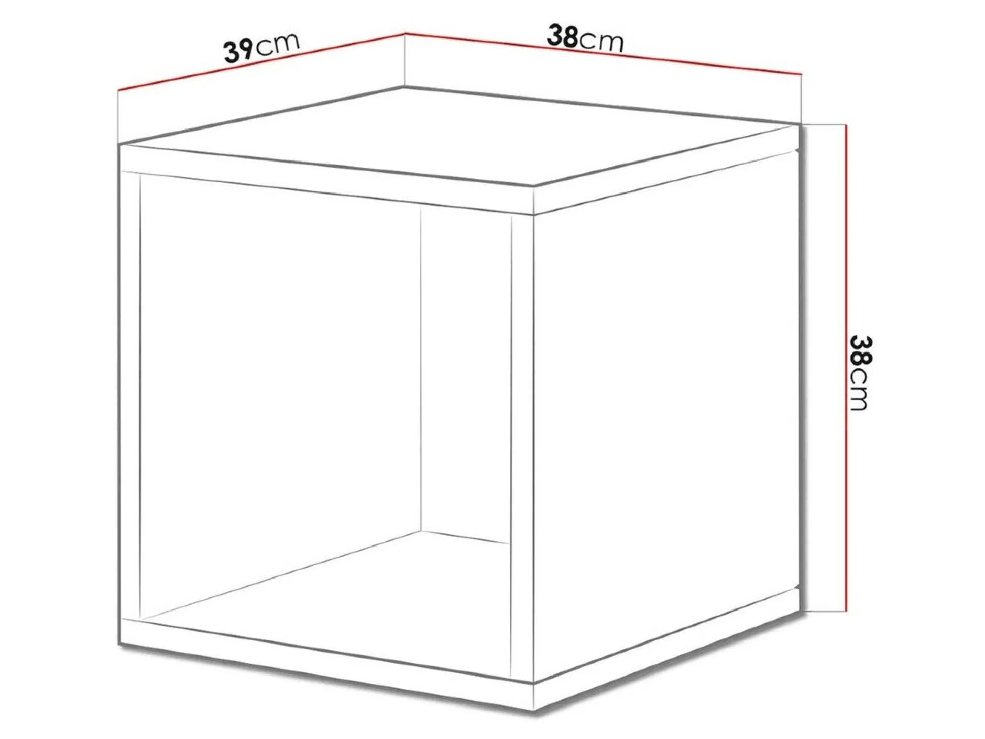 Vægreol Corbele 105 (Hvid)