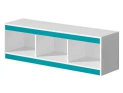 Vægreol Merevari 106 (Hvid + Blankt Turkis)