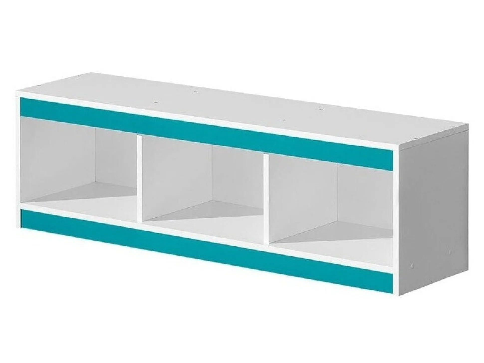 Vægreol Merevari 106 (Hvid + Blankt Turkis)
